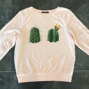 New Wildfox Hands Off My Succulents Sweatshirt